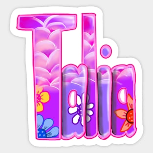 Talia name Sticker